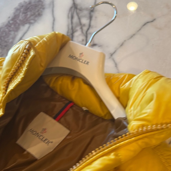 Moncler Yellow Performance Jacket - Picture 3 of 8